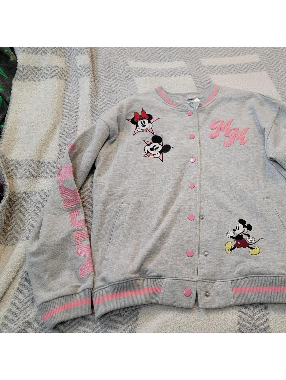 Disney Women's Grey and Multi Jacket